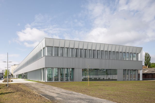 Infrabel Academy Brussel - Atelier Kempe Thill. Beeld © ULRICH SCHWARZ, BERLIN