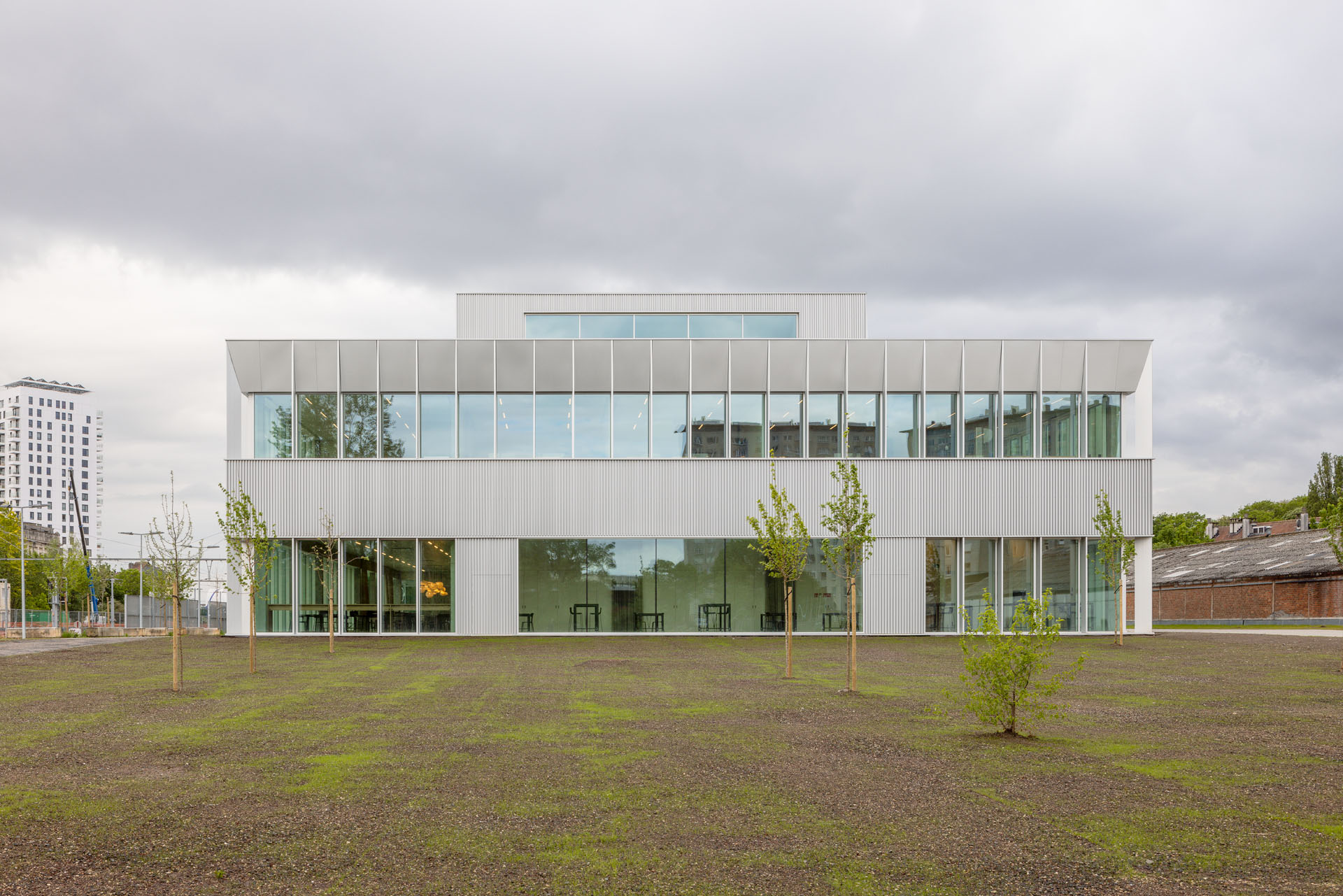 Infrabel Academy Brussel - Atelier Kempe Thill. Beeld © ULRICH SCHWARZ, BERLIN