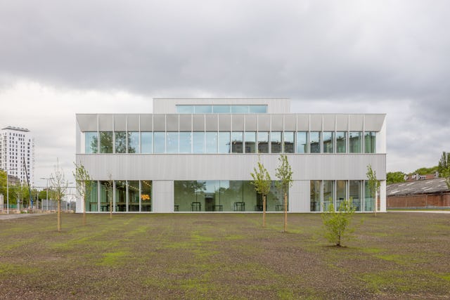 Infrabel Academy Brussel - Atelier Kempe Thill. Beeld © ULRICH SCHWARZ, BERLIN