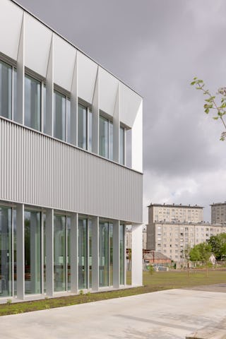 Infrabel Academy Brussel - Atelier Kempe Thill. Beeld © ULRICH SCHWARZ, BERLIN