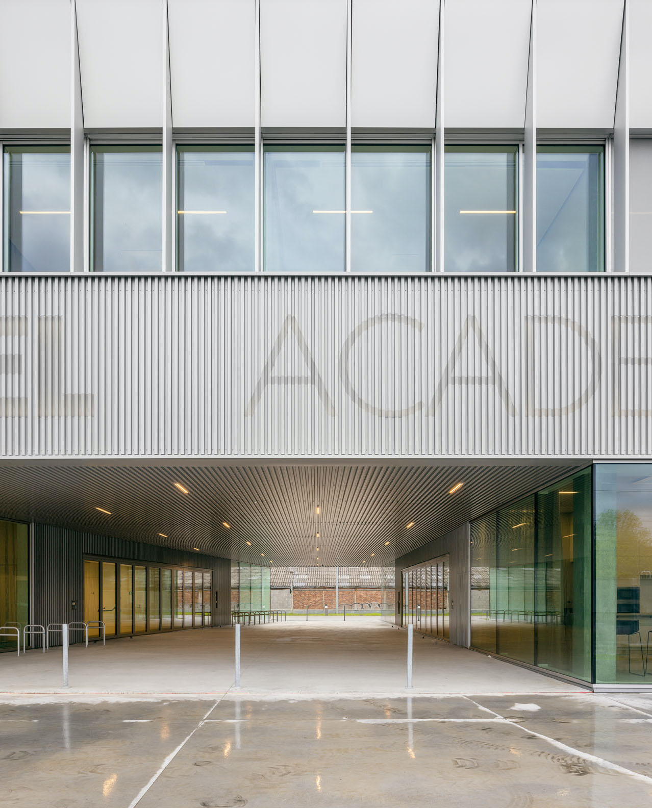 Infrabel Academy Brussel - Atelier Kempe Thill. Beeld © ULRICH SCHWARZ, BERLIN