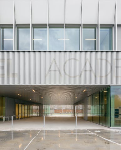 Infrabel Academy Brussel - Atelier Kempe Thill. Beeld © ULRICH SCHWARZ, BERLIN