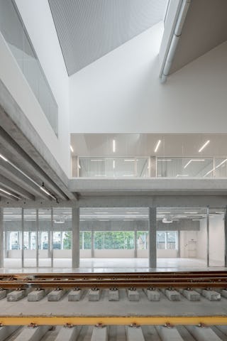 Infrabel Academy Brussel - Atelier Kempe Thill. Beeld © ULRICH SCHWARZ, BERLIN