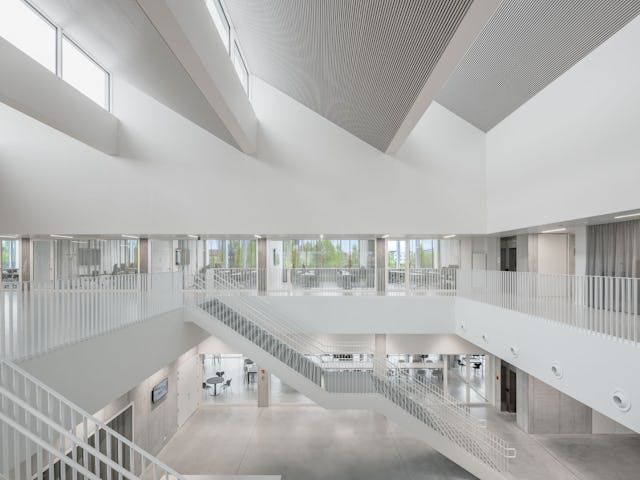 Infrabel Academy Brussel - Atelier Kempe Thill. Beeld © ULRICH SCHWARZ, BERLIN