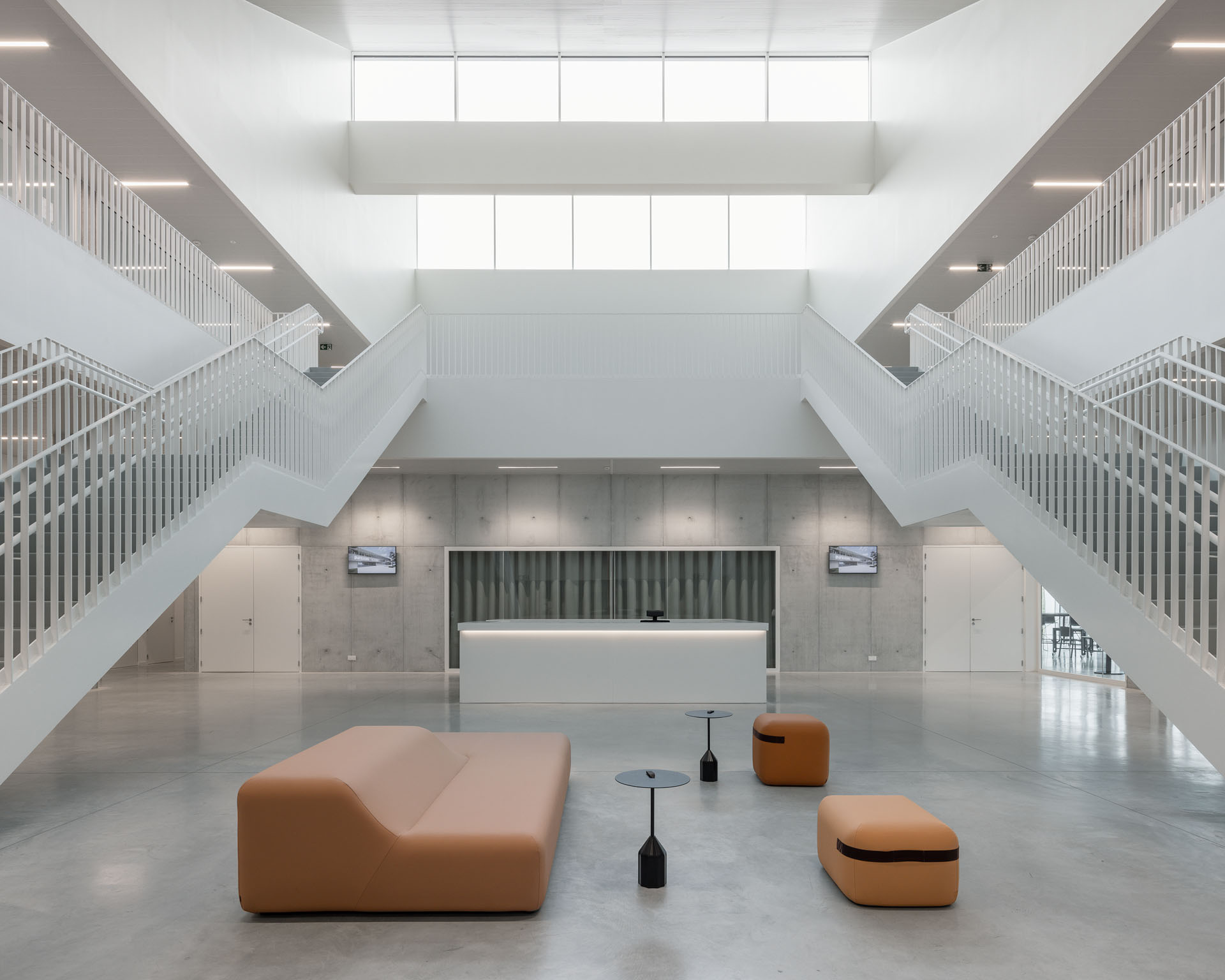 Infrabel Academy Brussel - Atelier Kempe Thill. Beeld © ULRICH SCHWARZ, BERLIN