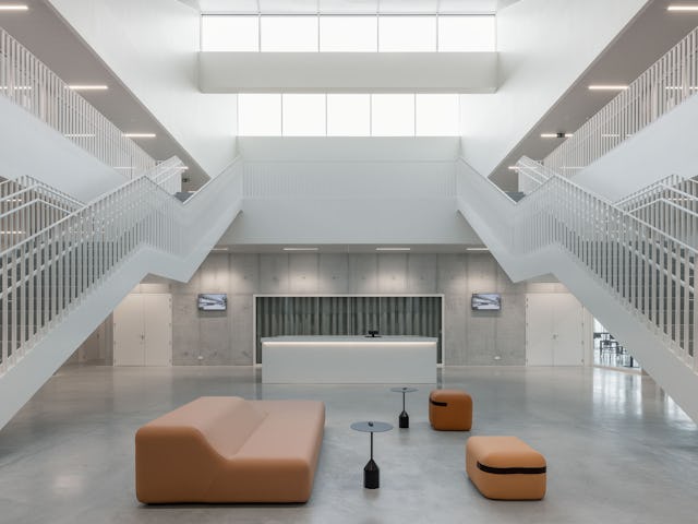 Infrabel Academy Brussel - Atelier Kempe Thill. Beeld © ULRICH SCHWARZ, BERLIN