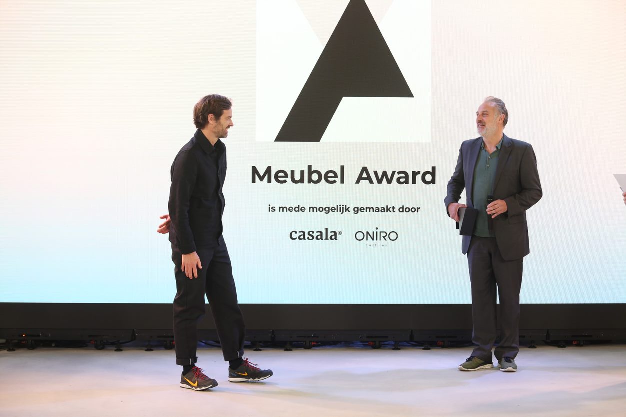 Joost van der Vecht in gesprek met Jeroen Junte. Beeld Cynthia van Dijke