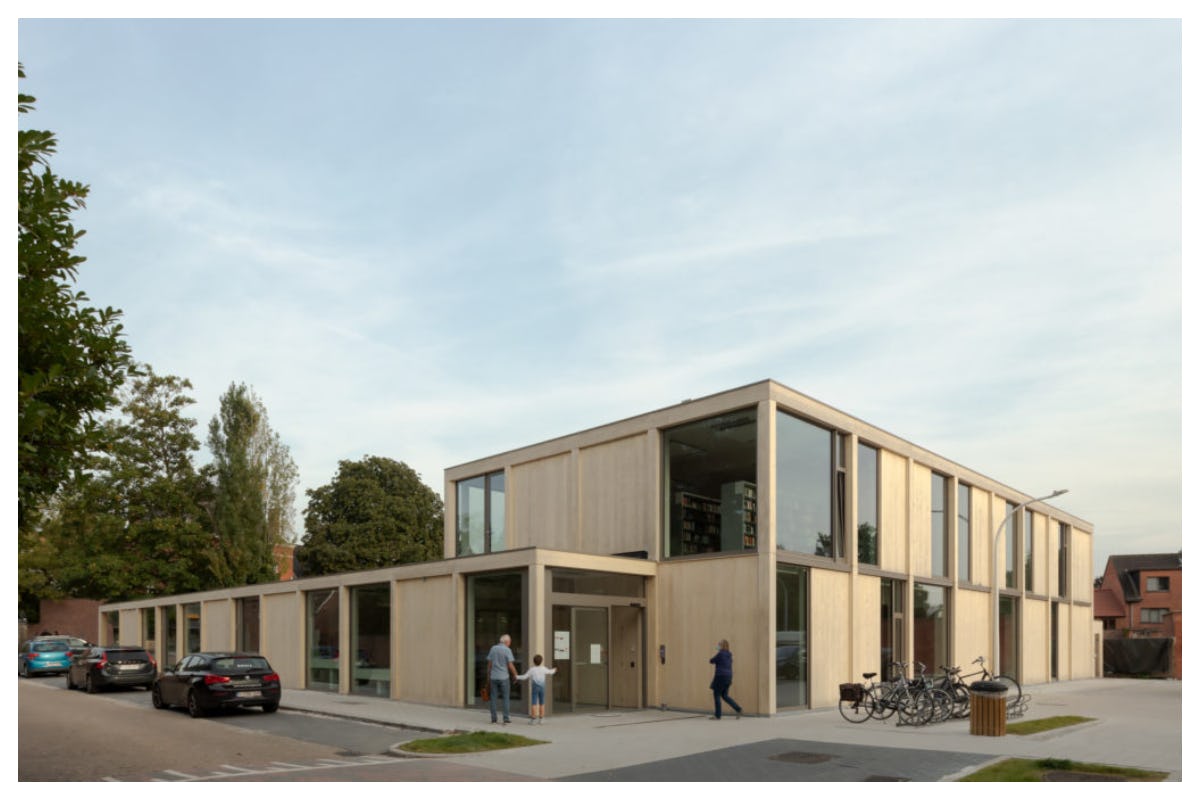 VTC Library Edegem by Marc Koehler architects. Beeld Dennis De Smet