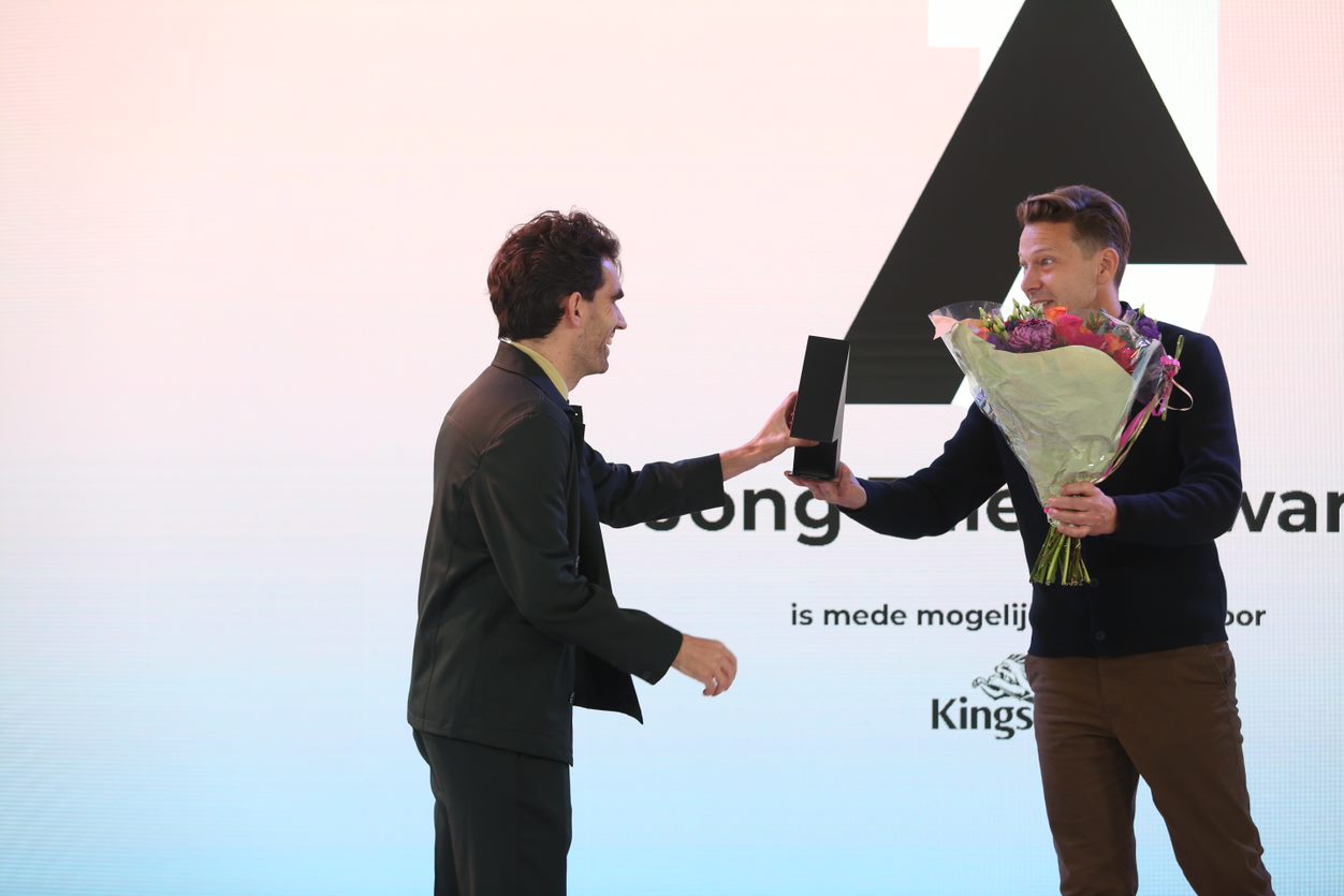 Frank Loer en Vincent Taapken. Beeld Cynthia van Dijke