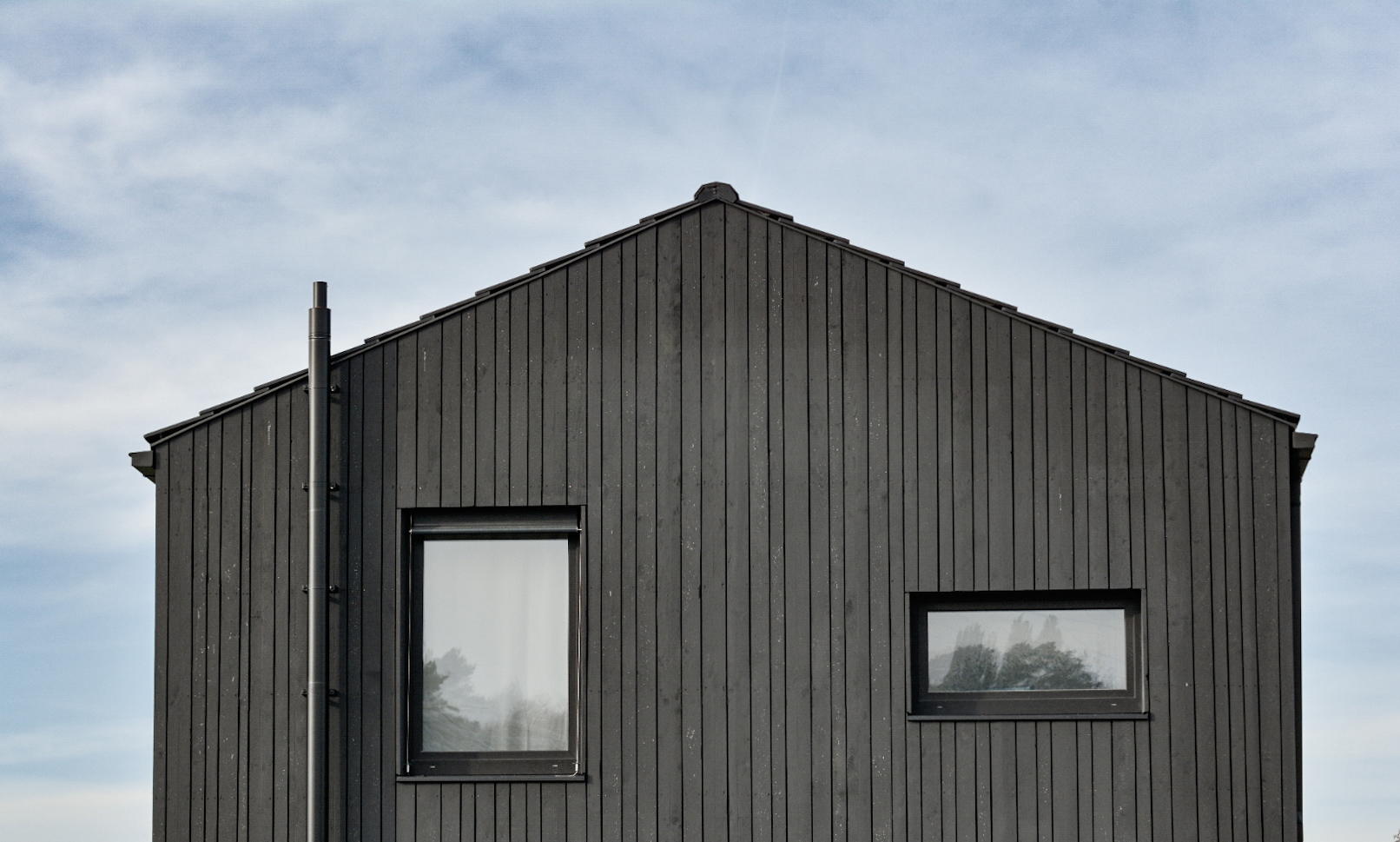 Gevelaanzicht. Beeld Nina en Michael Bohl