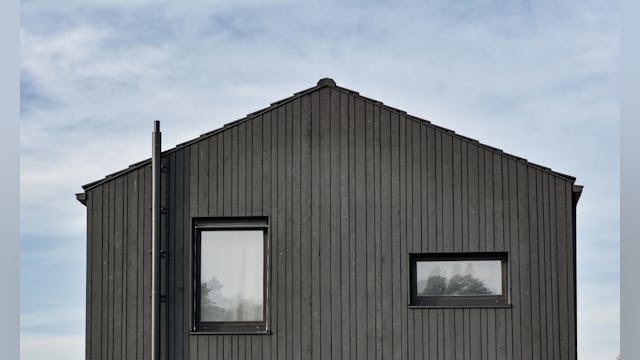 Gevelaanzicht. Beeld Nina en Michael Bohl