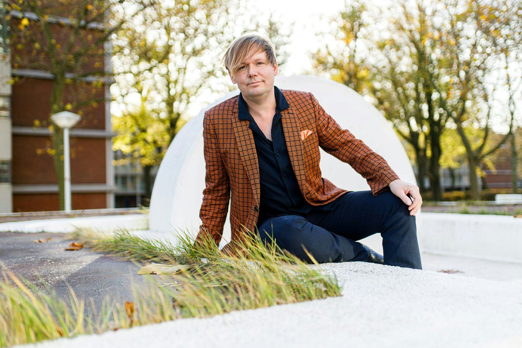 Jonmar van Vlijmen van De Onkruidenier. Beeld David Meulenbeld