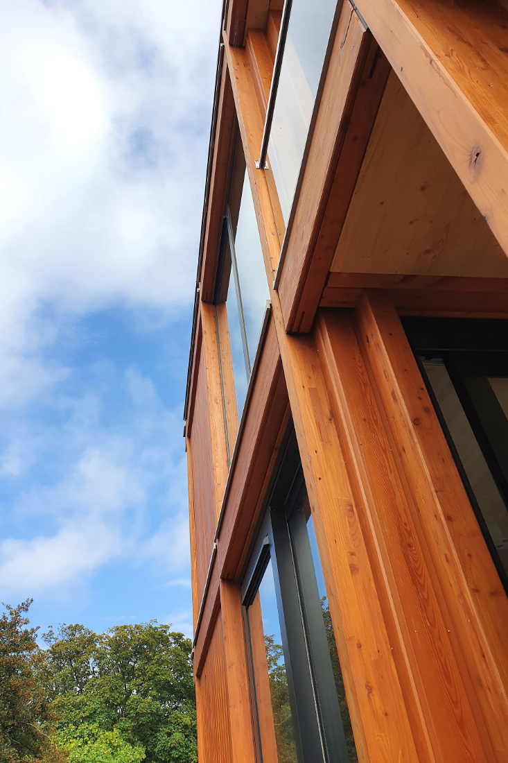 Houten huis Monster door derksen|windt architecten. Beeld René de Wit 