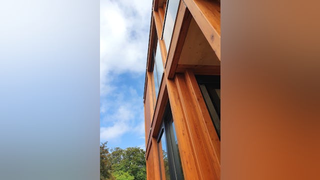 Houten huis Monster door derksen|windt architecten. Beeld René de Wit