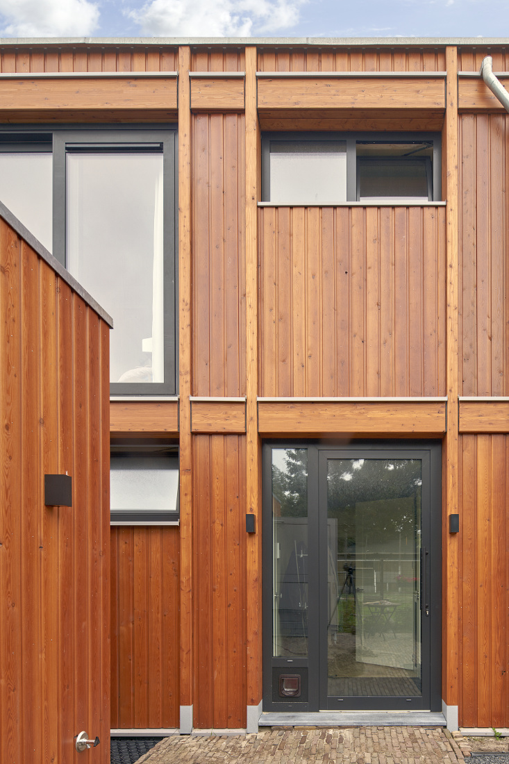 Houten huis Monster door derksen|windt architecten. Beeld René de Wit 