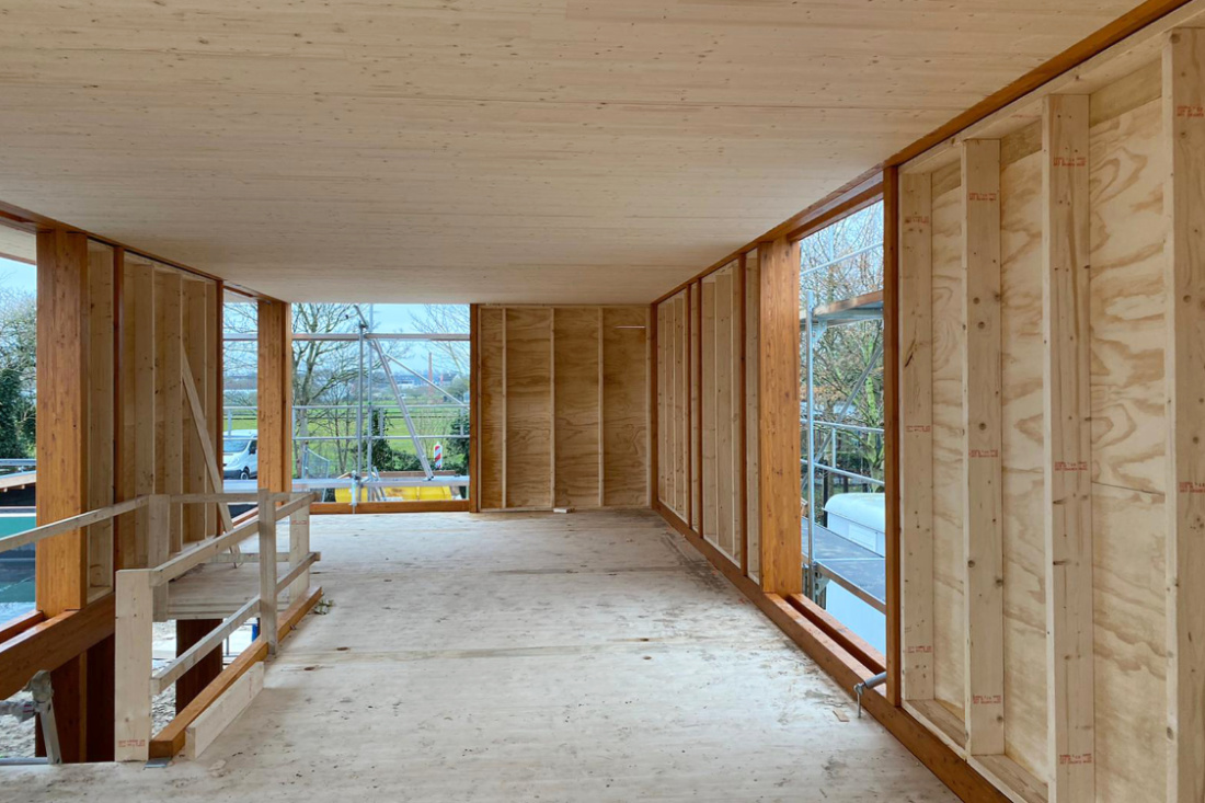 Houten huis Monster door derksen|windt architecten. Beeld René de Wit 