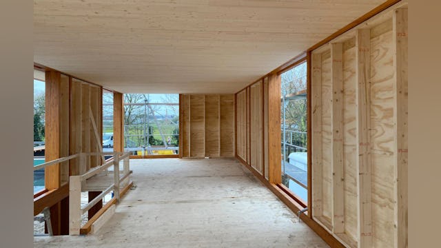 Houten huis Monster door derksen|windt architecten. Beeld René de Wit