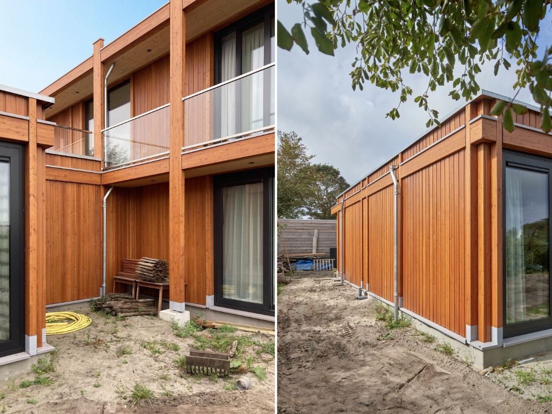 Houten huis Monster door derksen|windt architecten. Beeld René de Wit 