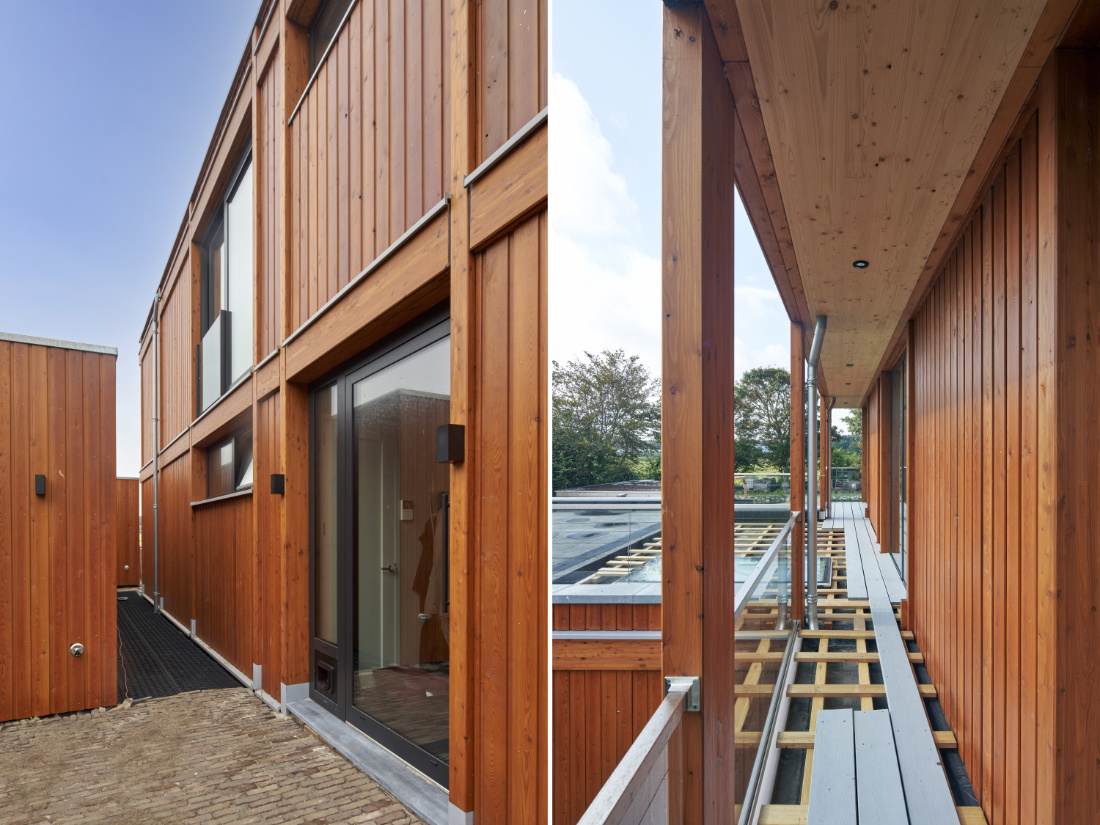 Houten huis Monster door derksen|windt architecten. Beeld René de Wit 