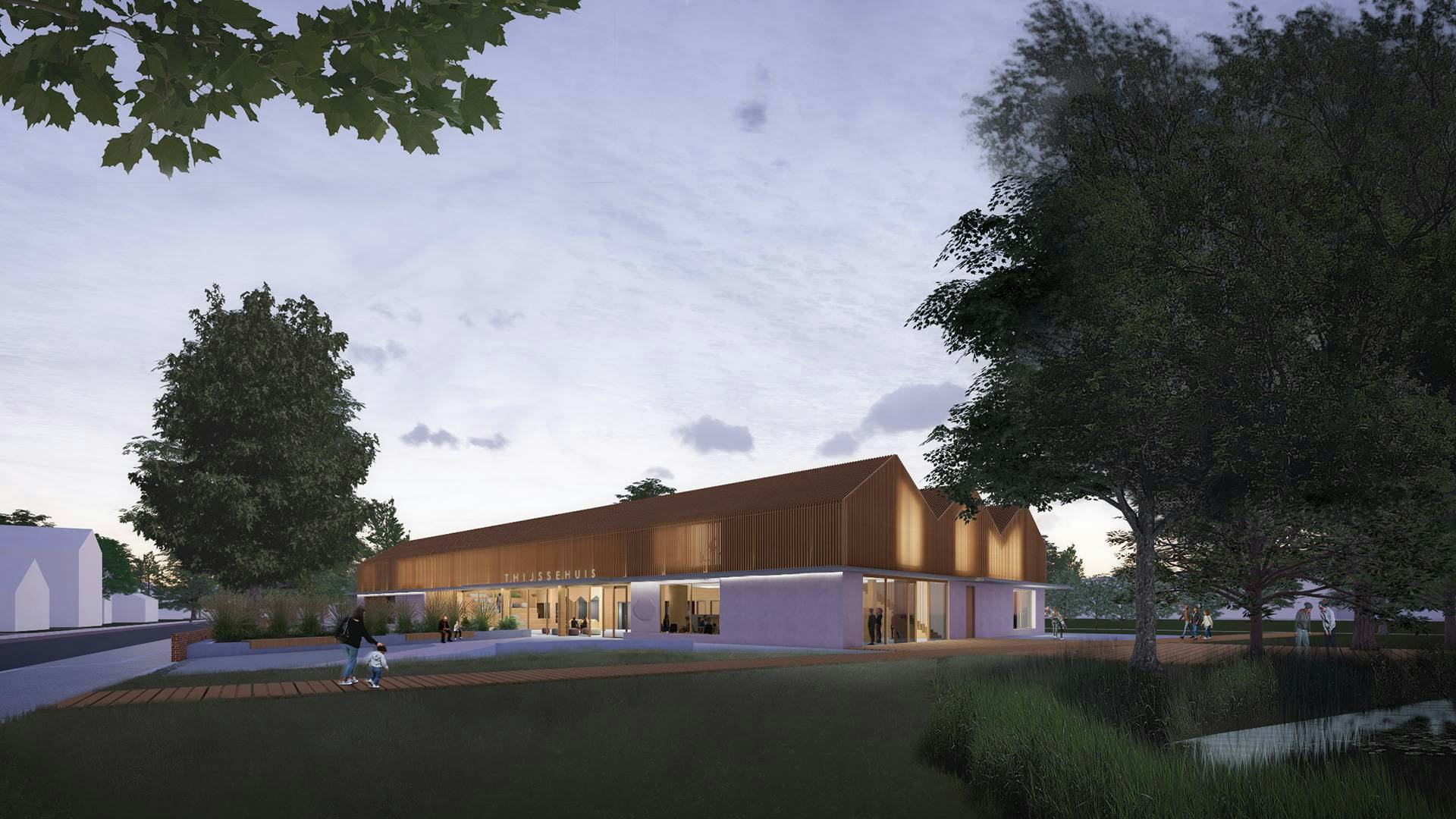 Texel krijgt cultuurcentrum van DP6 architectuurstudio