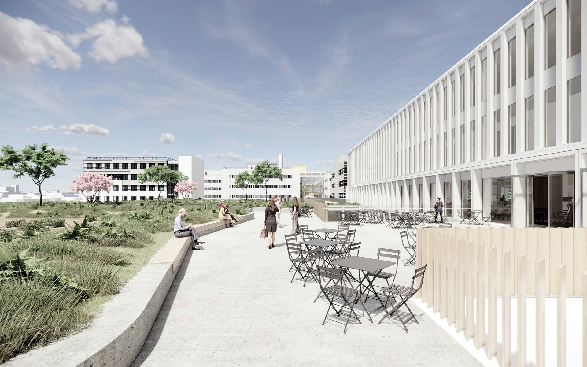Gebouw T UMC Maastricht word ontworpen door Wiegerinck (impressie)
