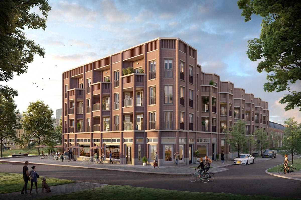 HCVA ontwerpt appartementengebouw Nieuw Kralingen, Rotterdam