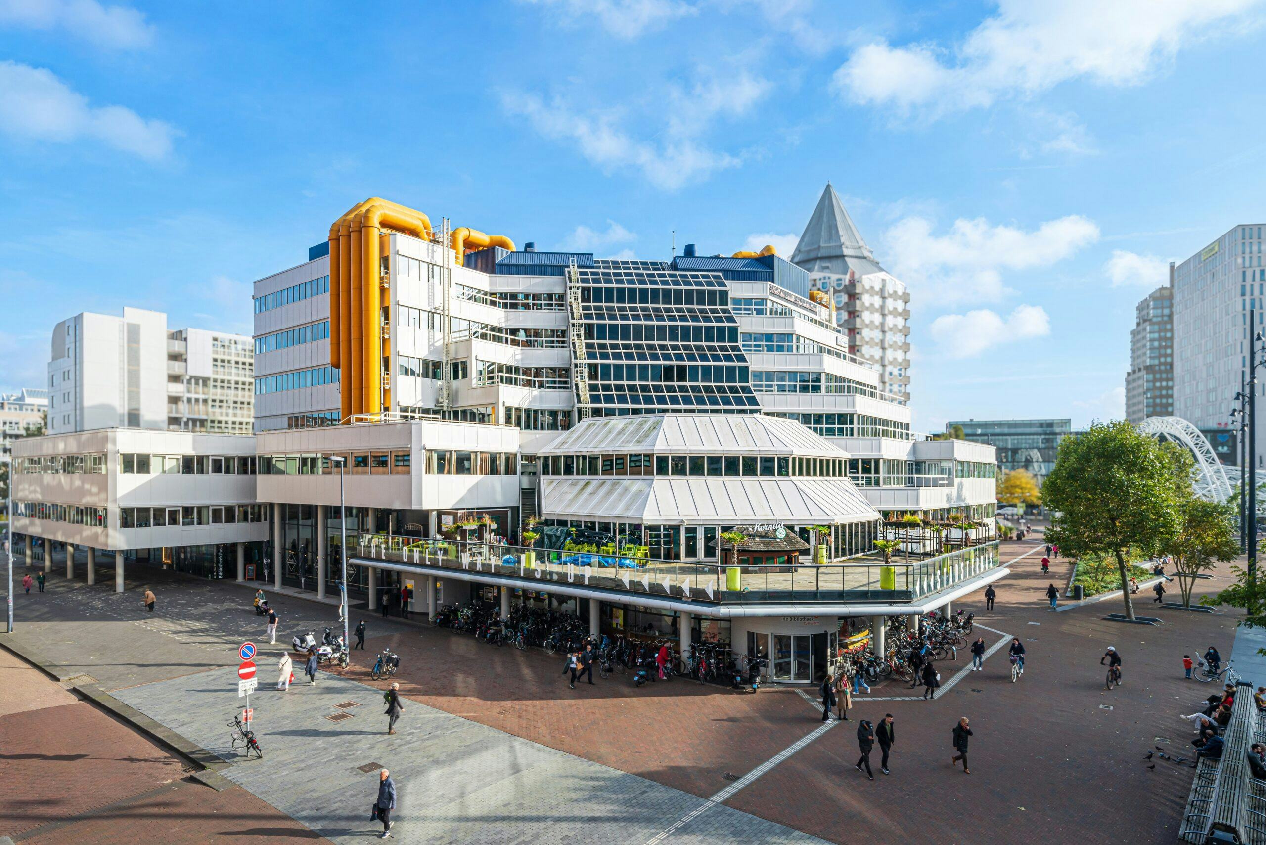 De Centrale Bibliotheek in Rotterdam