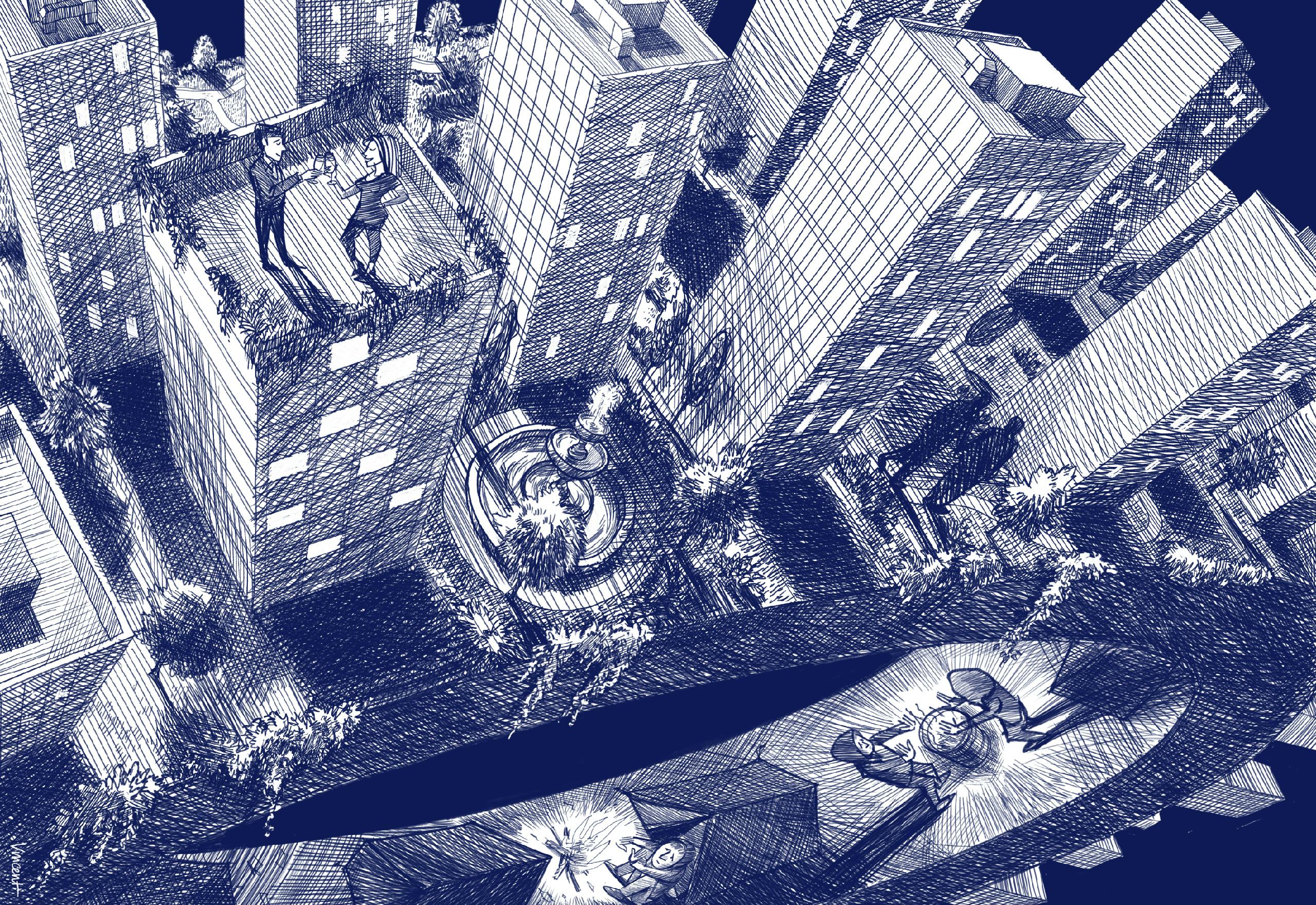 Cartoon Vincent Huijbers