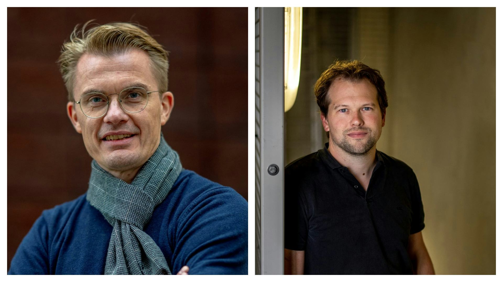 Robert Platje en Michiel van Loon. Beeld Jerry Lampen