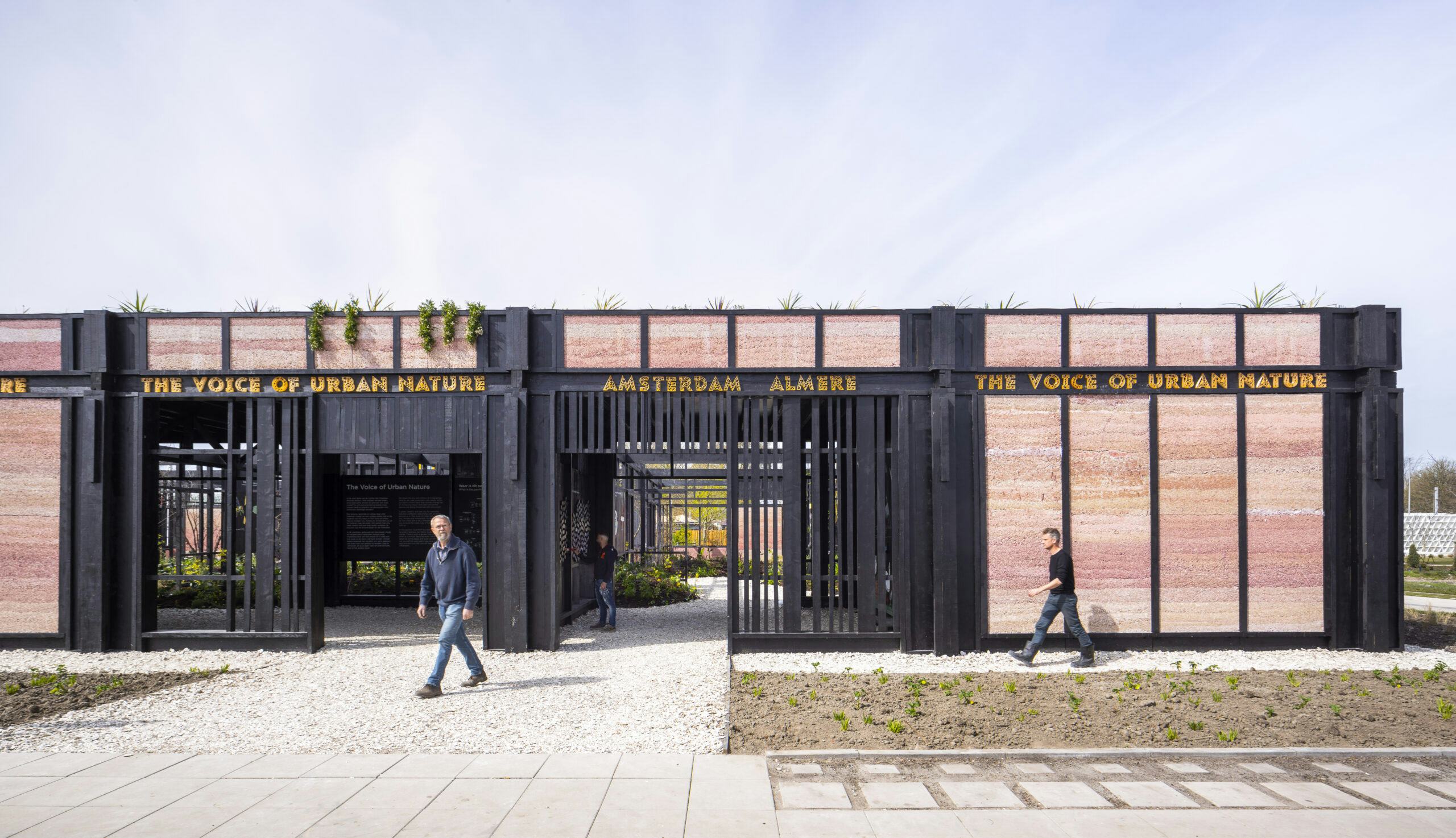 Floriadepaviljoen The Voice of Urban Nature. Beeld Jorn van Eck