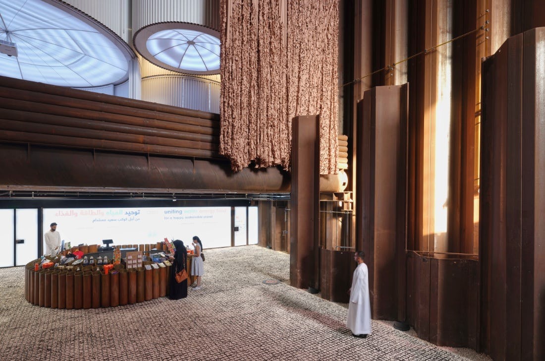 Nederlands paviljoen Expo 2020 in Dubai door V8 Architects in samenwerking met Kossmanndejong. Beeld Jeroen Musch