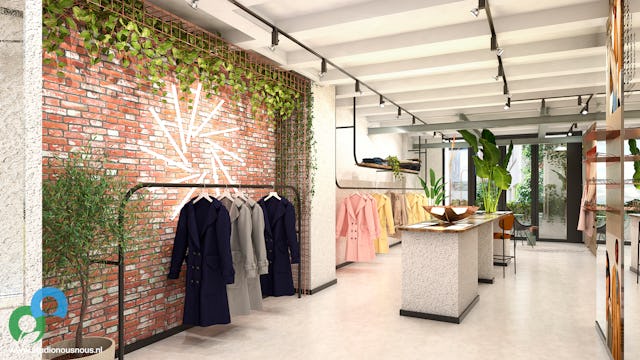 Render van Rain Couture. Beeld Studio NousNous