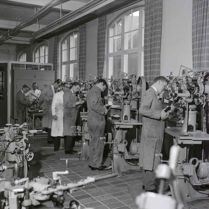 Interieur Vakschool voor de Leder- en Schoenindustrie, Collectie Gemeentearchief Waalwijk