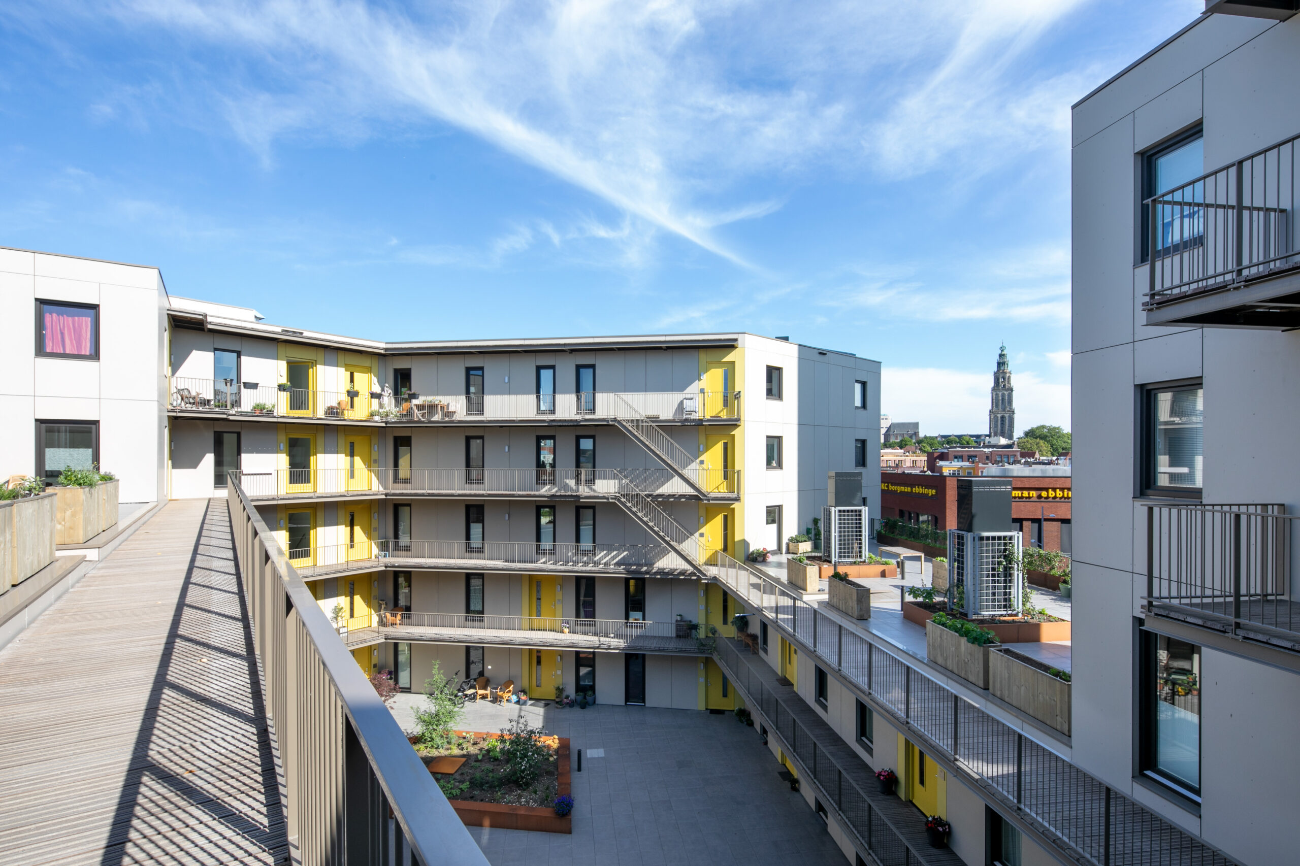 Dakterrassen. Beeld Daria Scagliola