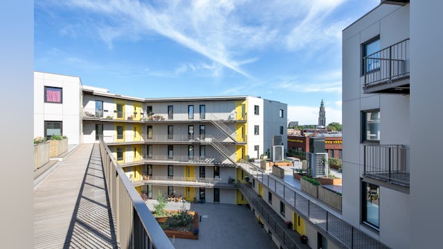 Dakterrassen. Beeld Daria Scagliola