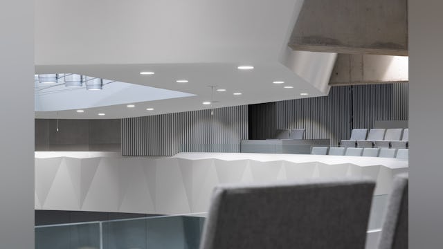 Tijdelijke huisvesting Tweede Kamer. Beeld Stijn Poelstra