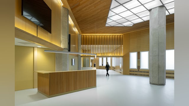 Tijdelijke huisvesting Tweede Kamer. Beeld Stijn Poelstra