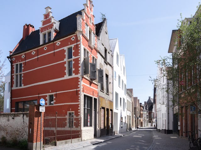 In de Stad. Beeld Goedele de Wilde