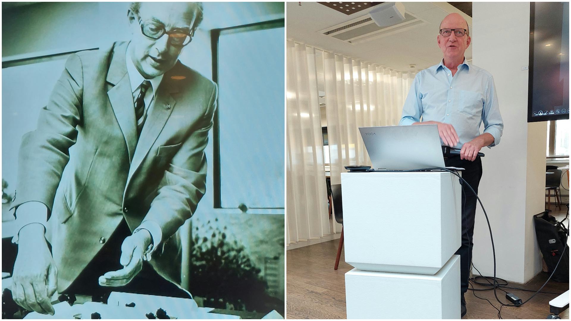 Wessel de Jonge vertelt met trots over het werk van zijn vader Leo de Jonge