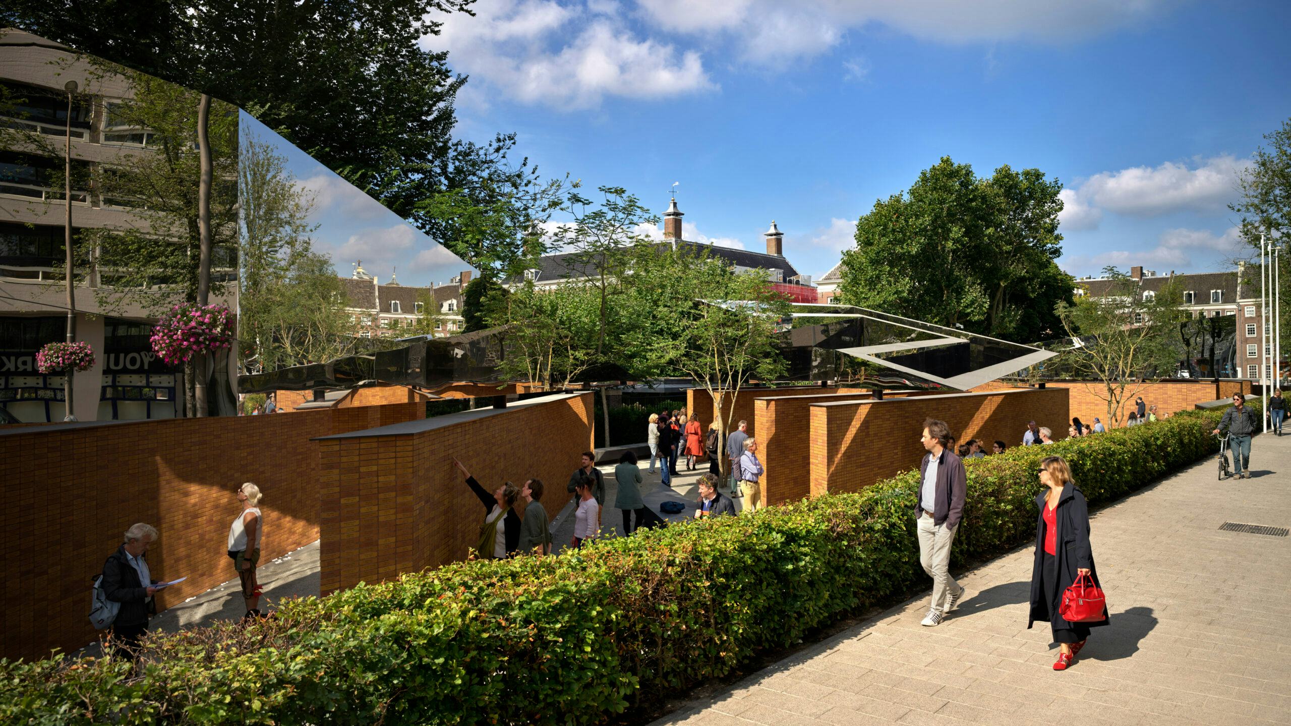 Nationaal Holocaust Namenmonument. Beeld Kees Hummel