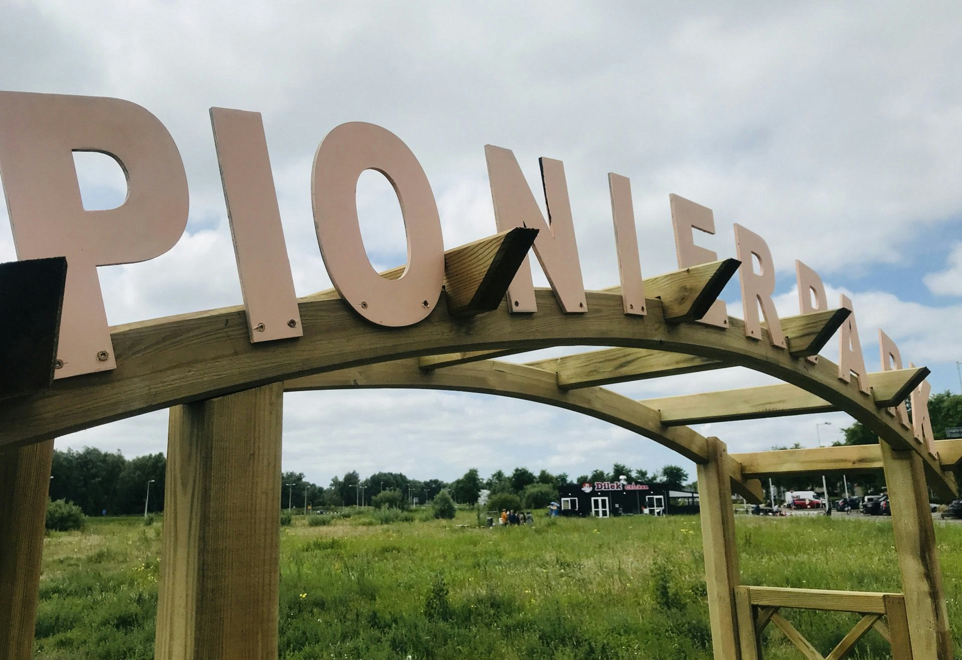 Opening eerste Pionierpark in Amsterdam