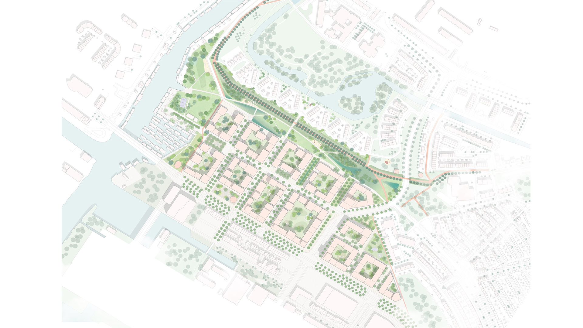 Beeld Bureau B+B stedebouw en landschapsarchitectuur