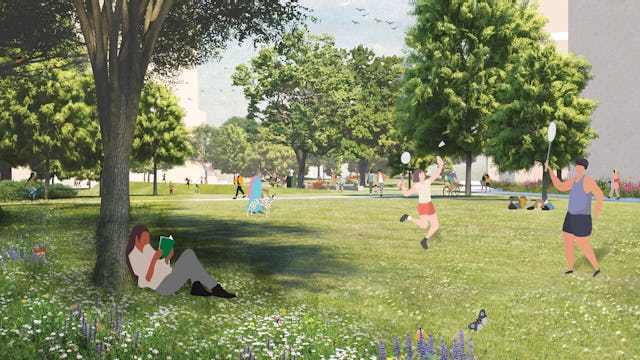 Slachthuiswijk. PosadMaxwan, LOLA en Sweco Belgium