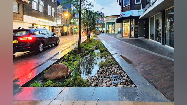 Binnenstadvernieuwing Assen. Beeld Richard Walters