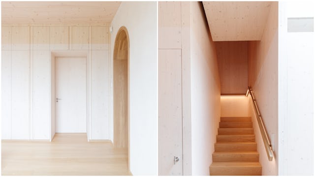 Slaapkamer en trap. Beeld LMNL office