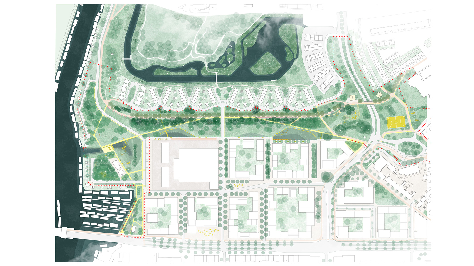 Beeld Bureau B+B stedebouw en landschapsarchitectuur