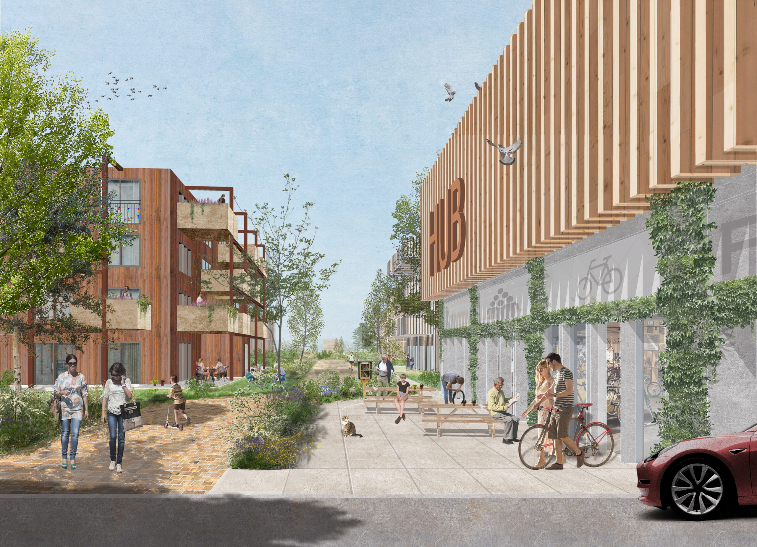 Lincolnpark. PosadMaxwan