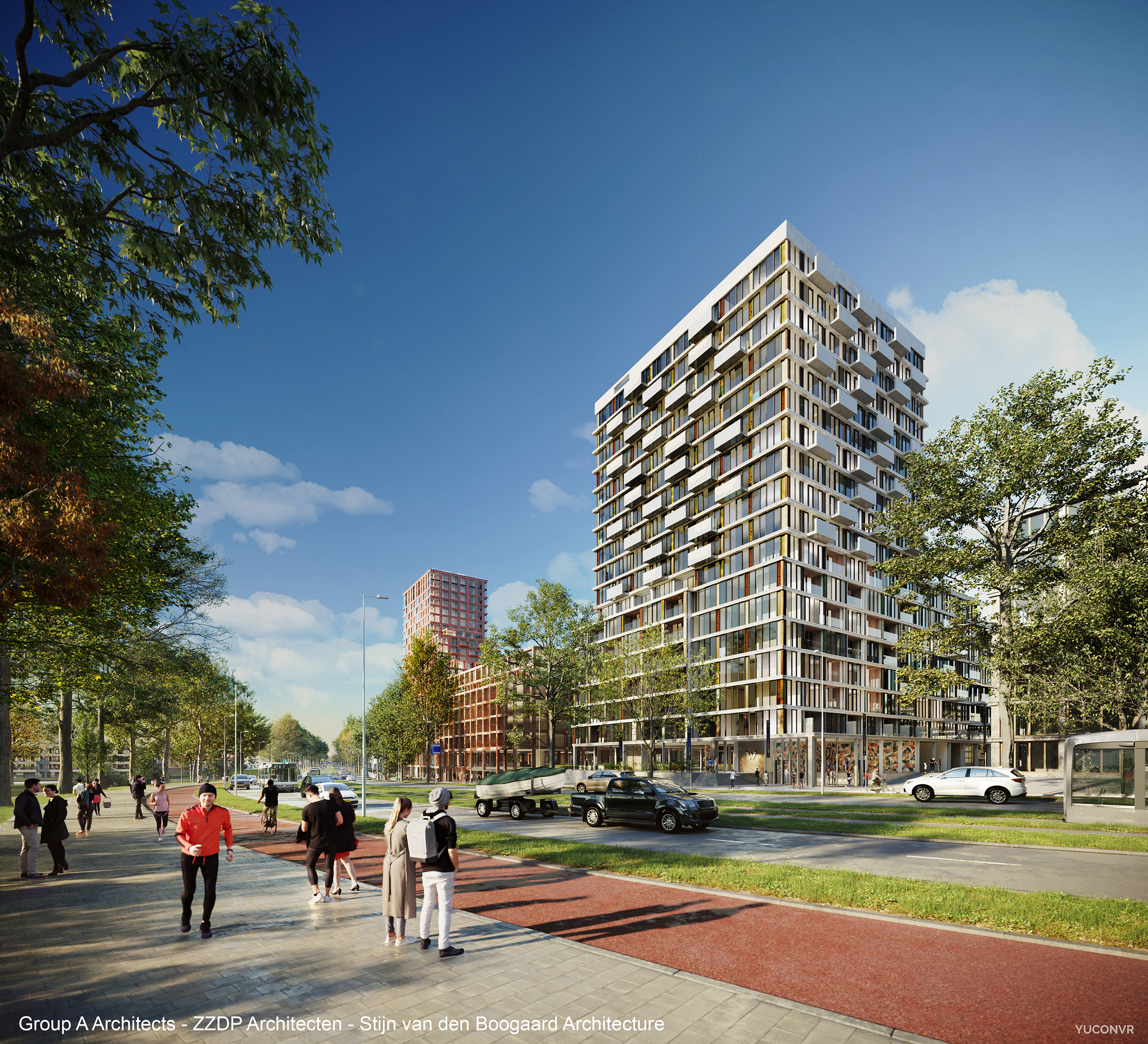 Brainpark I. Gemeente Rotterdam, Group A Architects, ZZDP Architecten, Stijn van den Boogaard Architecture