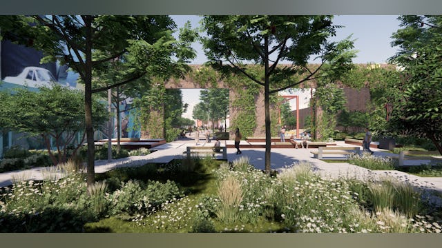 Kleine Zennepark. Beeld: OKRA Landschapsarchitecten en BRUT