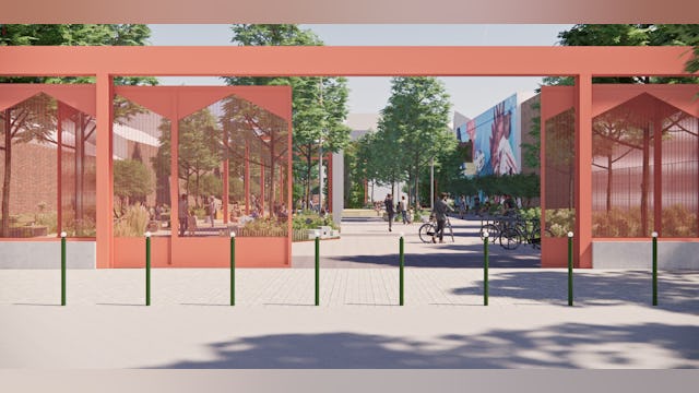 Kleine Zennepark. Beeld: OKRA Landschapsarchitecten en BRUT